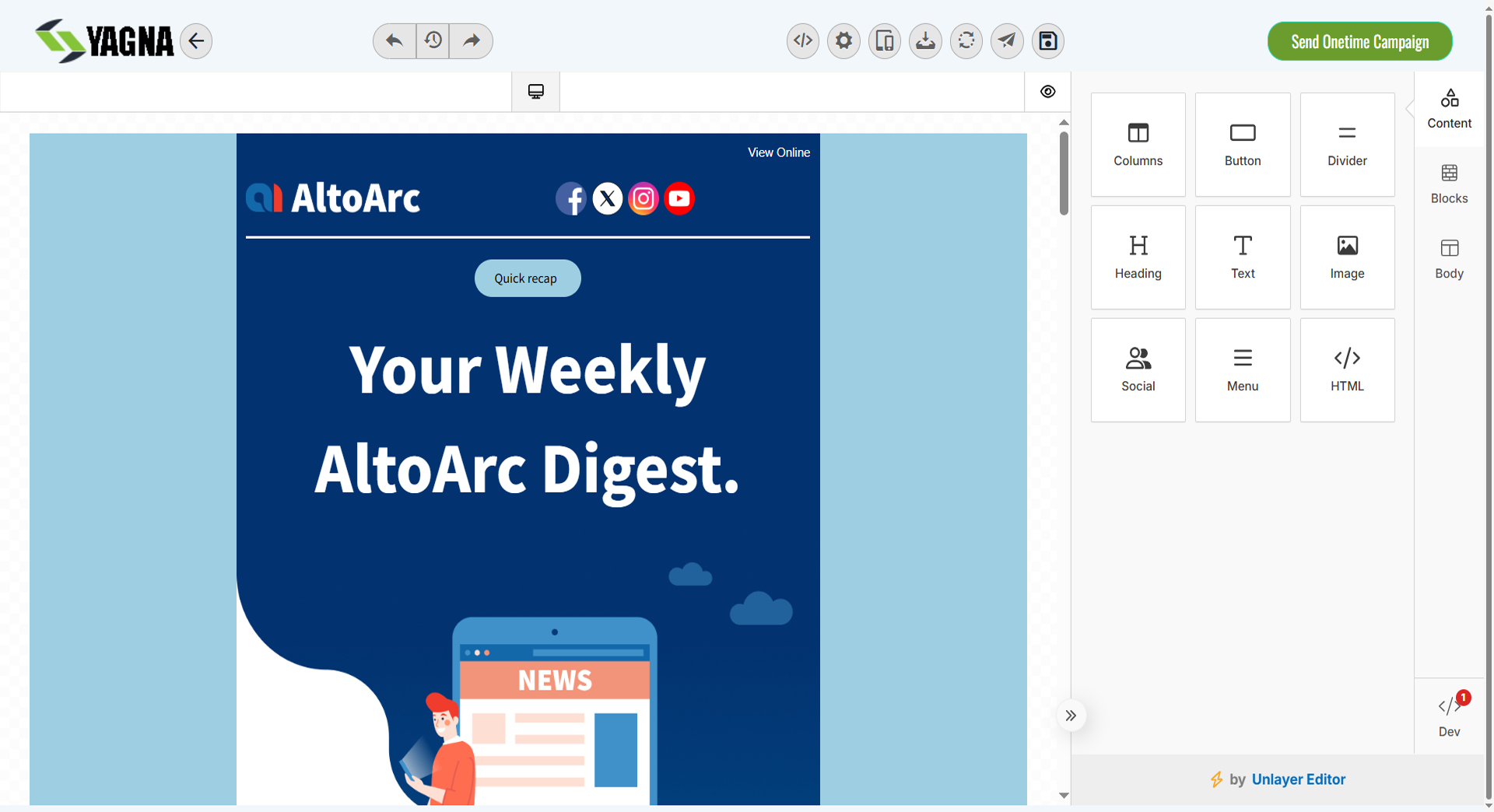 Visual Message Editor